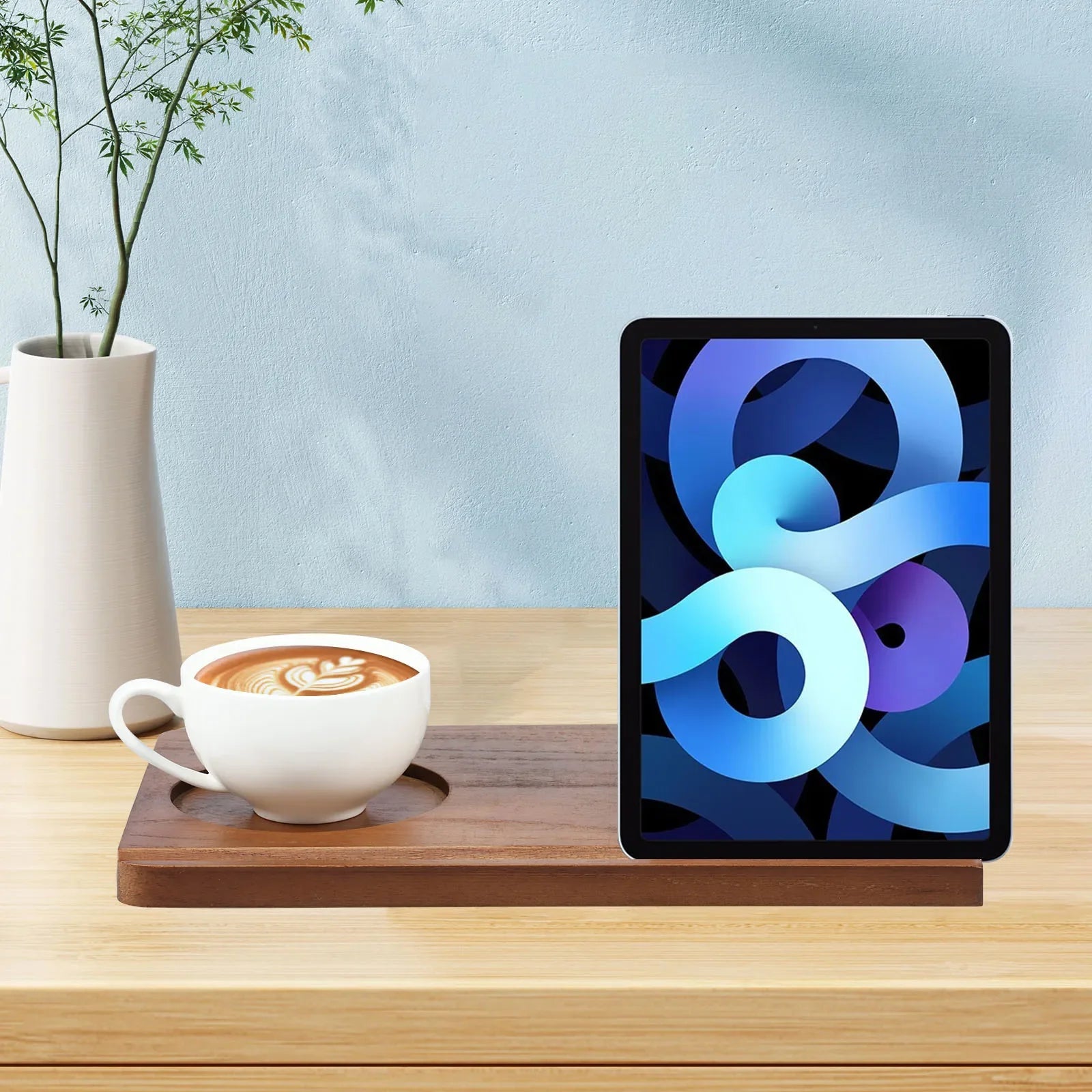 Triangle Wooden Bookshelf - Handmade