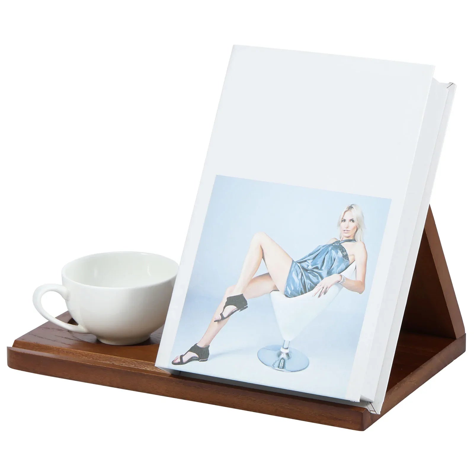 Triangle Wooden Bookshelf - Handmade