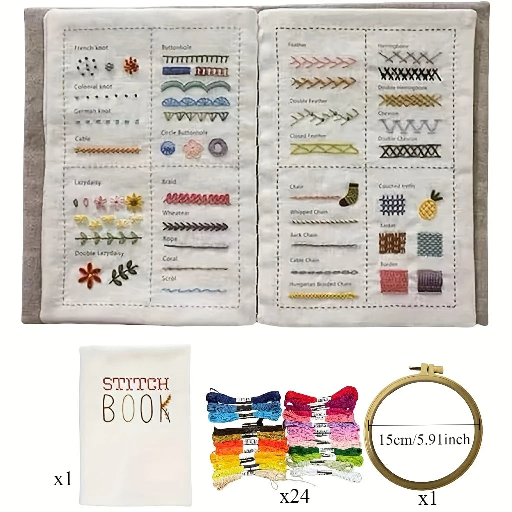 Embroidery Stitch Book